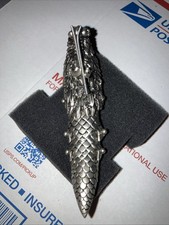 Anillo de armadura de dedo de metal dragón hecho a mano