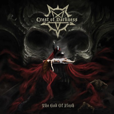 CREST OF DARKNESS - The God Of Flesh DIGI-CD Norwegian Black / Death Metal