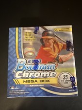 2023 BOWMAN CHROME MEGA HOBBY BOX FACTORY SEALED ⚾️