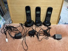 BT 90663 Digital Cordless 3 Phone Trio Everyday Handsets Triple Nuisence Blocker