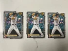 2024 Konnor Griffin 1st Bowman Draft BD-22 Lot Of 3 cards Pirates