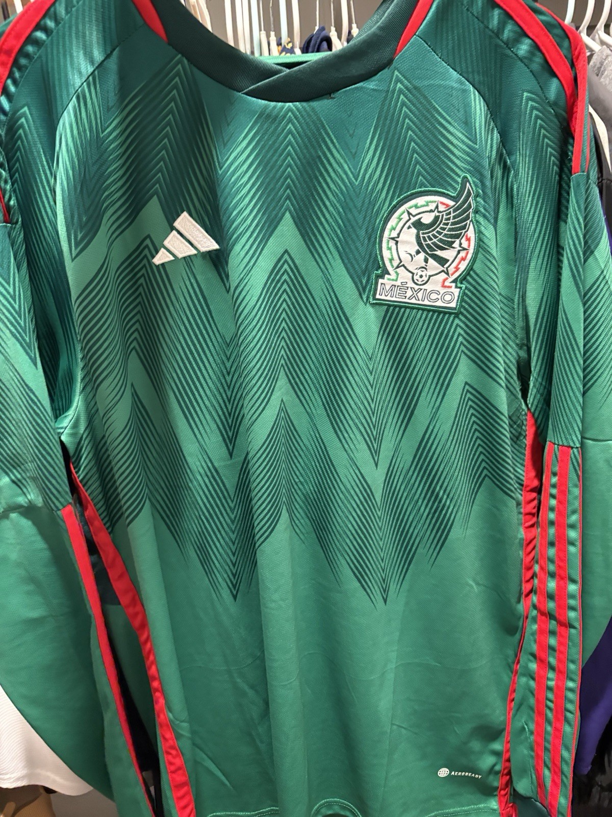Mexico Soccer National Team Long sleeve Jersey 2022 World Cup