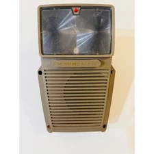 Vintage GAF Talking View-Master Projector Sound Bar with Light & Speaker 1970s 