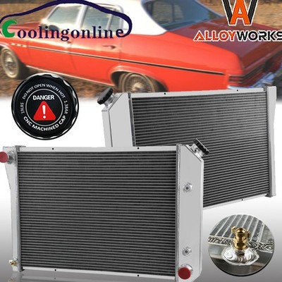 4-CORE ALUMINUM RADIATOR FITS 1973 1974 CHEVY NOVA OLDS OMEGA 98 BUICK APOLLO V8