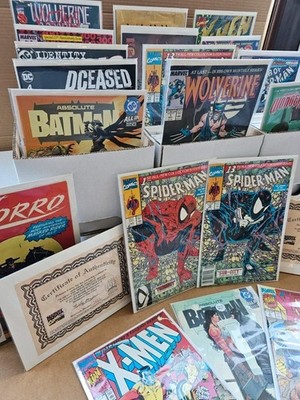 Best Mystery Box   5X Comics 1977s to 2000s F to NM, chance to win signed & CGC