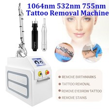 ND YAG Picosecond Laser Tattoo Removal Machine Q Switch Pigment Removal Device