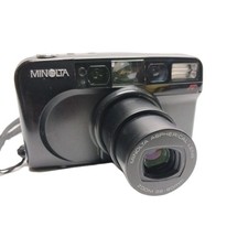 Minolta Freedom Action Zoom 90 Date 35mm Point and Shoot Camera FILM TESTED