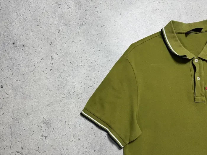 Prada Red Tab Green Luxury Polo Shirt | eBay