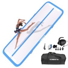 Gymnastics Mat Tumble Track, Inflatable Tumbling Track for 6.6ft/10ft/13ft/16...