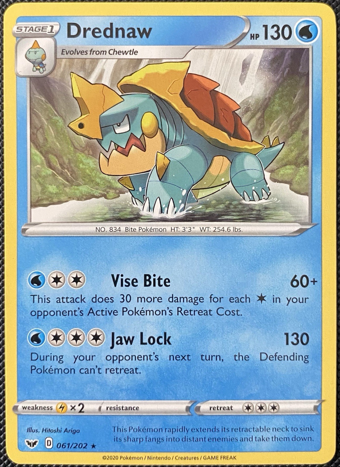 Drednaw 061/202 Swsh01: Sword & Shield Regular - Pokémon Card