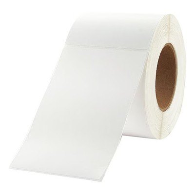 Zoro Select 22D095 Printer Label, White, Labels/Roll: 950, 22D095