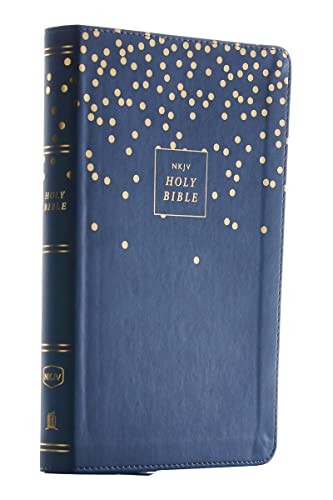 NKJV, Thinline Bible Youth Edition, Leathersoft, Blue, Red Letter Edition, Comfort Print, Hardback, - Image 7