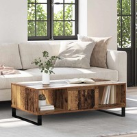 Couchtisch Altholz 104 X 60 X 35 Cm Holzwerkstoff