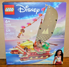 LEGO Disney Moana's Adventure Canoe 43270 529 Pieces