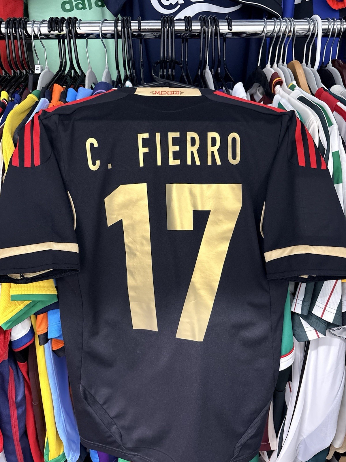 adidas 2012 Mexico Away Soccer Jersey Men's Size Small