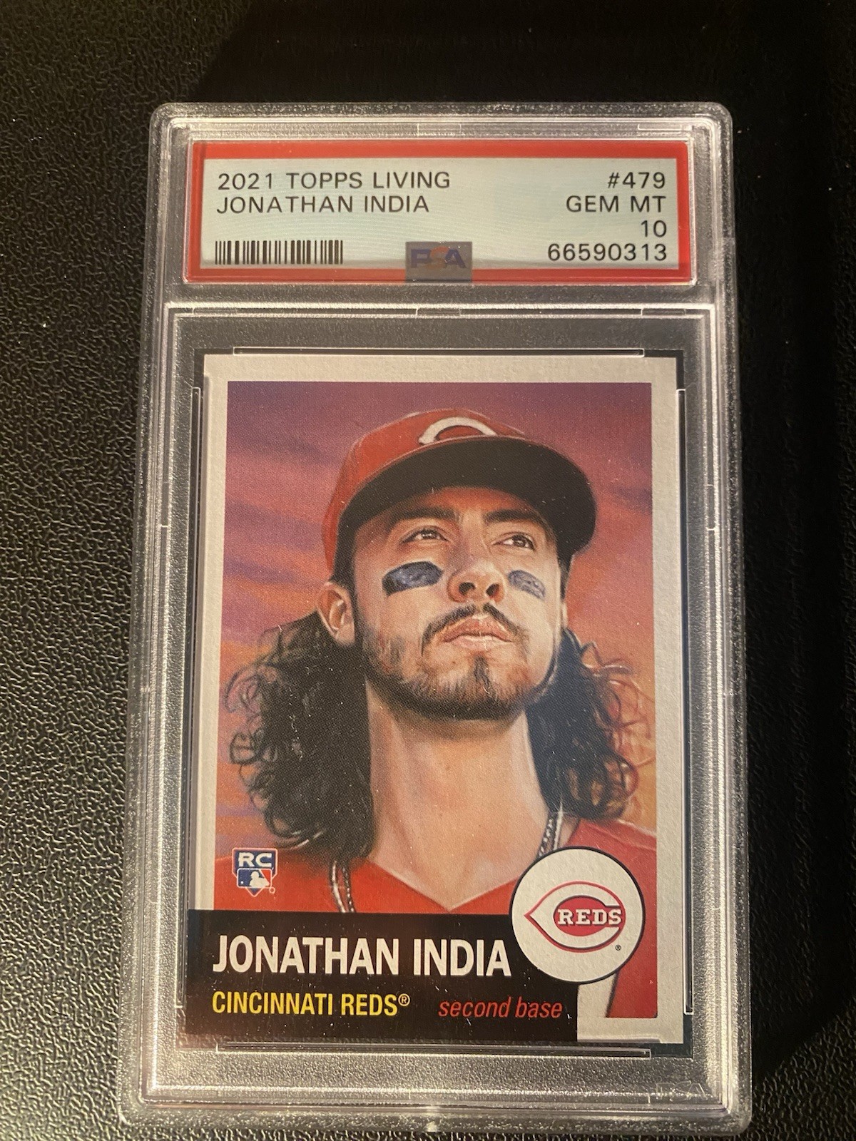 2021 Topps Living Set #479 Jonathan India RC PSA 10