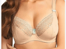 A6 Freya Women's Enchanted Underwire Plunge Balcony Bra size 30DDD/F NWOT