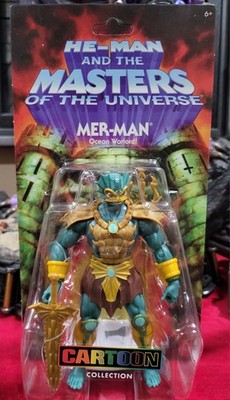Masters of the Universe Origins Mer-Man 200X Cartoon Collection Figure *IN-HAND*