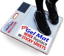 Courtside Shoe Grip Traction Mat - Sticky Mat for Basketball Shoes - No Repla...