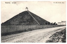 Vintage Postcard Waterloo Le Lion Battlefield Monument Belgium