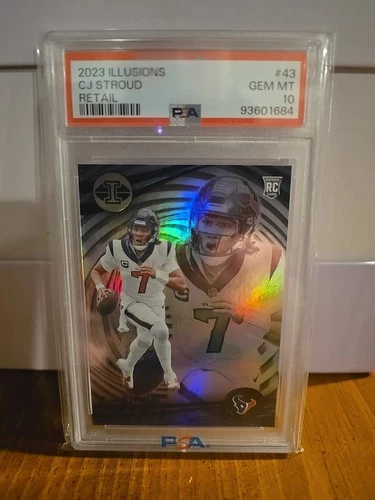 2023 Illusions CJ Stroud Retail PSA 10 RC Rookie Card