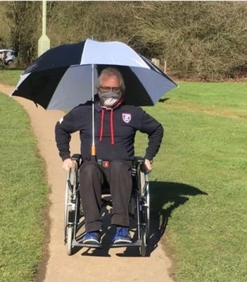 FOR ALL MOBILITY SCOOTERS MOBILITY SCOOTER UMBRELLA HOLDER . FITS MOST SCOOTER OR WHEELCHAIR STRONG STURDY