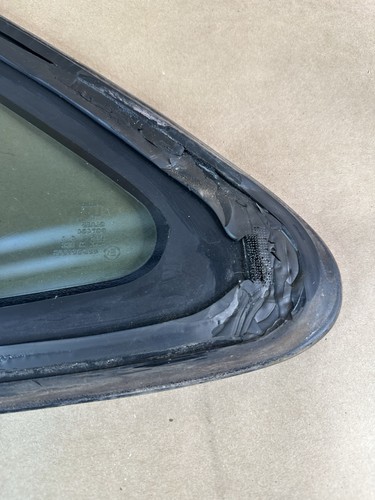 92-95 Civic OEM cupé pasajero derecho trasero cuarto 1/4 ventana cristal - Imagen 8 de 12
