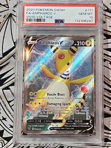 ampharos v pokemon card value Ampharos V Full Art