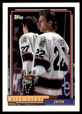 1992-93 Topps Mike Lalor Winnipeg Jets #140