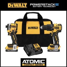 Dewalt 20V MAX Lithium-Ion Brushless Cordless 2 Tool Combo Kit ******BARELY USED