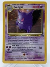 Pokemon Gengar 5/62 Fossil Holo Rare Unlimited WOTC Vintage Pokemon TCG