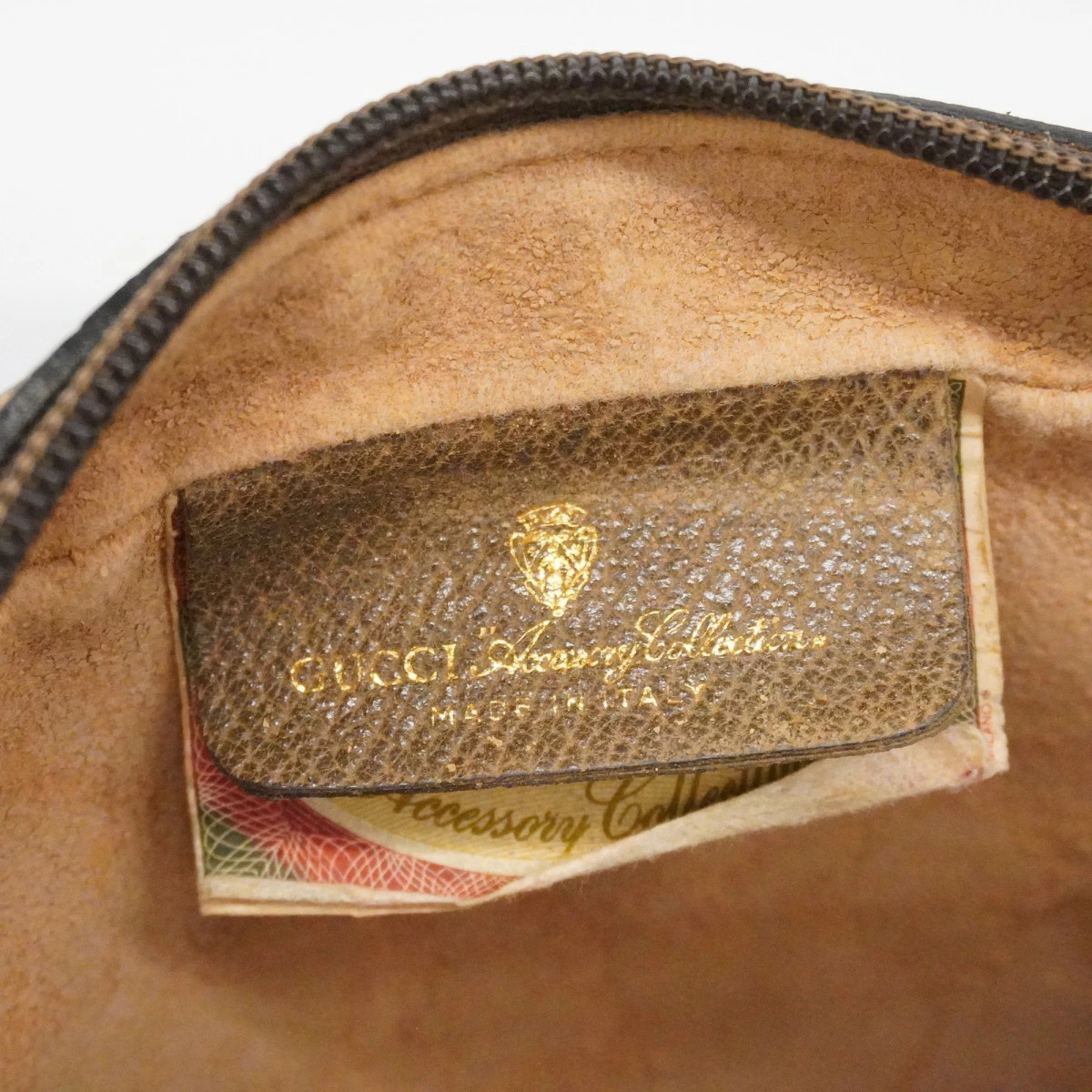 Gucci Jackie GG Canvas Shoulder Bag Brown Gold Leather thumbnail 5