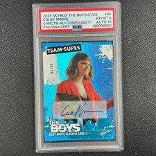 2025 Skybox The Boys: S1 &2 Colby Minifie as Ashley Barrett Auto /49 Psa 6/10#LL