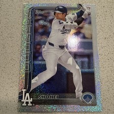 2025 Topps Series 1 Shohei Ohtani Silver Sand Glitter SP #1 Dodgers Rare