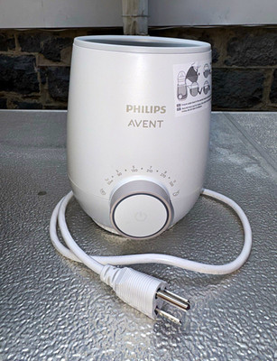 Philips AVENT SCF358 Baby Bottle Warmer, Adjustable Settings, White