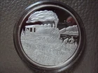 Alaska Mint 1 oz .999 silver Alaska Railroad Commemorative Medallion