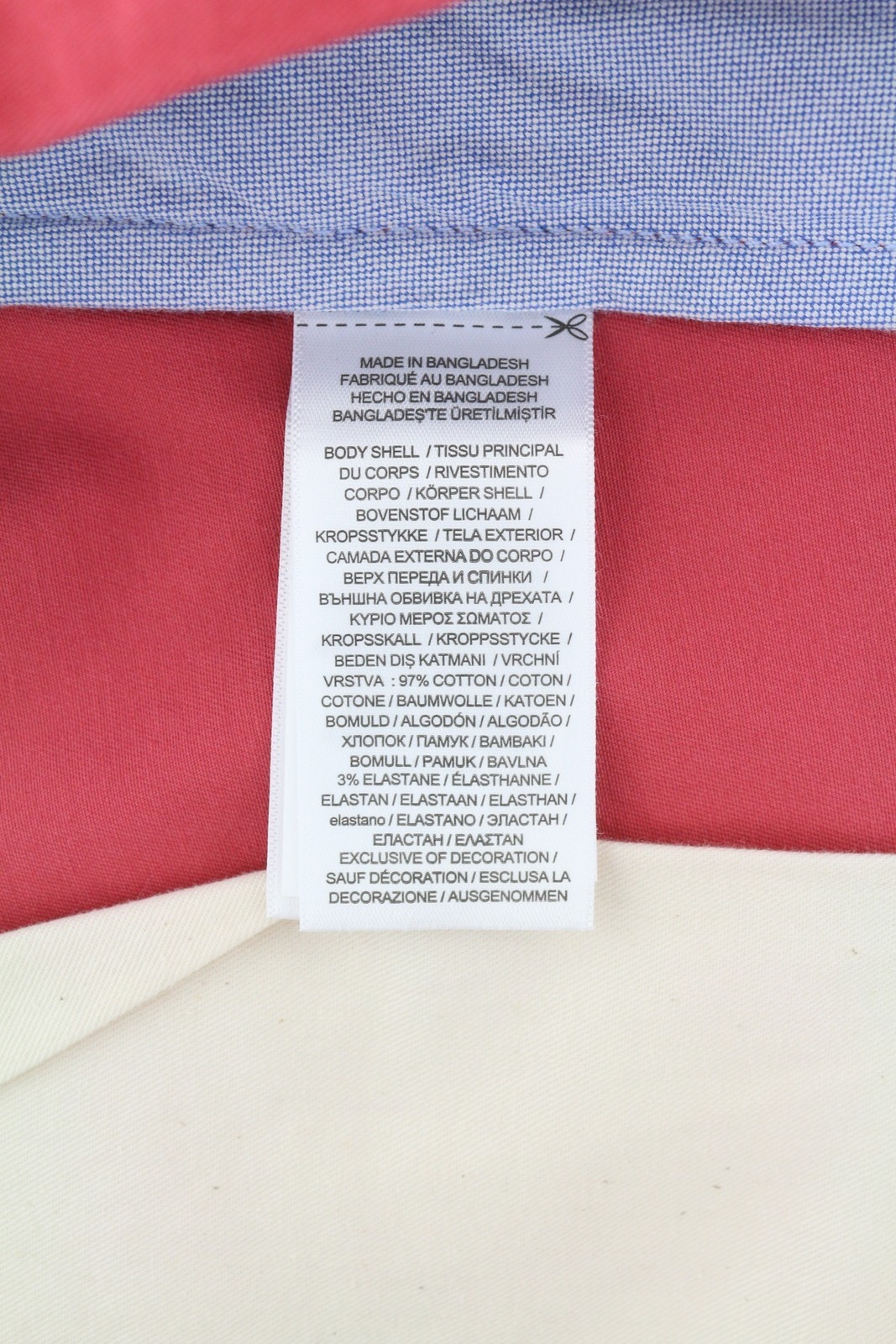 RALPH LAUREN Men's Shorts W32 Red Bedford Stretch Chino RRP150 * image 9