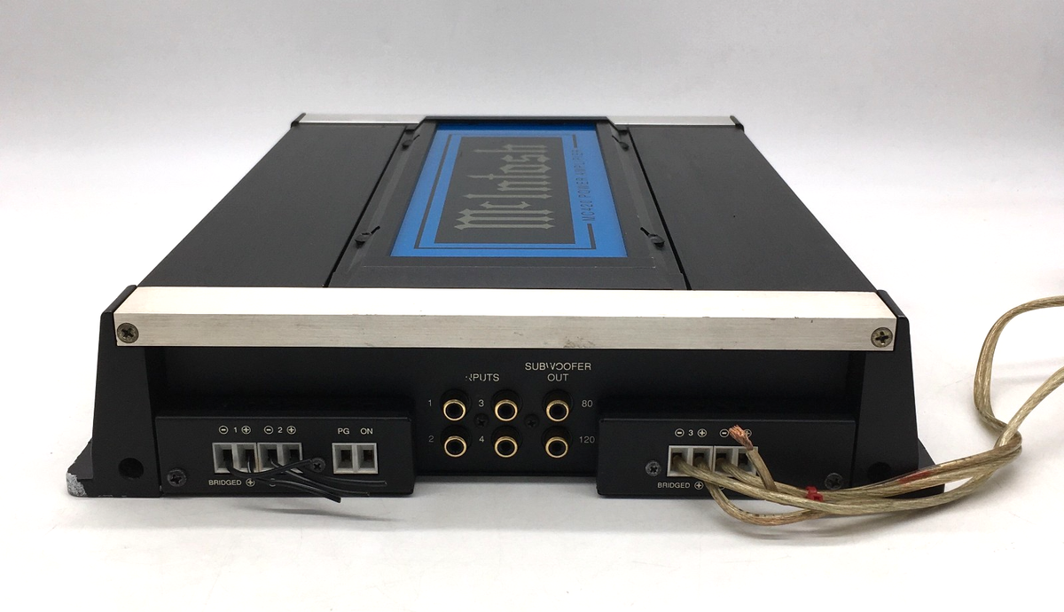 MCINTOSH MC420 4 Channel Power Amplifier JAPAN vintage car audio