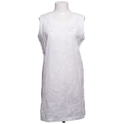 Twenty One, Kleid, Größe: 38/40, Weiß, Baumwolle, Blumen, Damen #XDt
