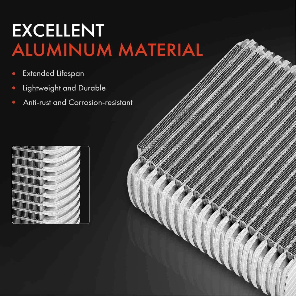 Núcleo evaporador de aire acondicionado para Jaguar X-Type 2002-2008 Mercury Cougar 01-02 aleta de placa Foto 3 de 4