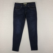 Democracy Jeans Womens 8 Ab Technology Skinny Ankle Jegging Dark Wash Blue