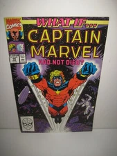 What If #14 (2nd Series) Captain Marvel Had Not Died JUN 1990 Marvel Comics