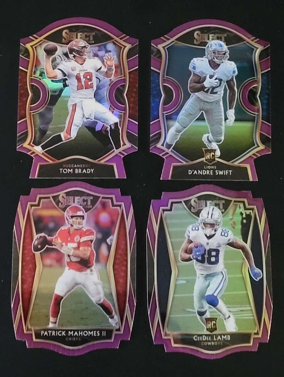 2020 Panini Select - Concourse Jake Fromm #49 Purple Prizm Die-Cut