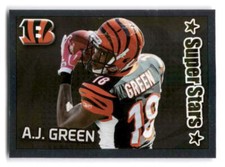 A.J. Green 2012 Panini Stickers #87 Cincinnati Bengals FOOTBALL