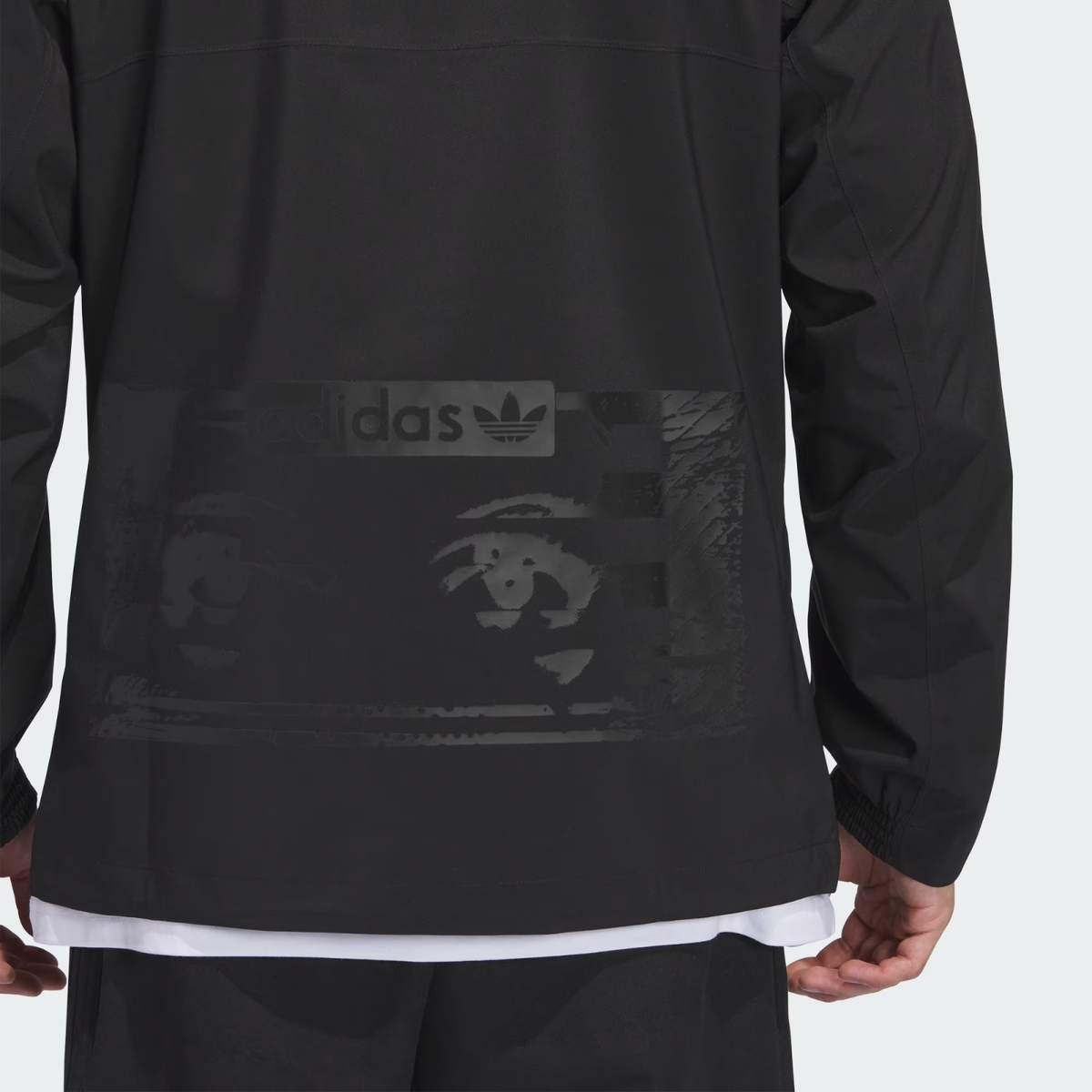 adidas IM4663 DILL EYES TECH SHELL Jacket $200 Black MEDIUM UNISEX 