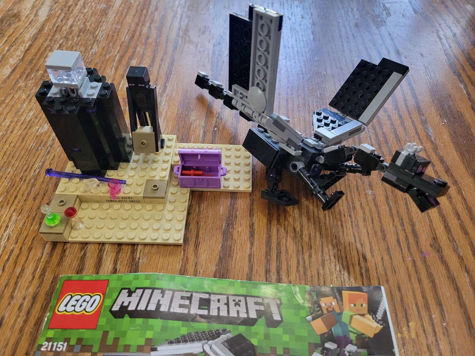 LEGO Minecraft 21151 The End Battle review