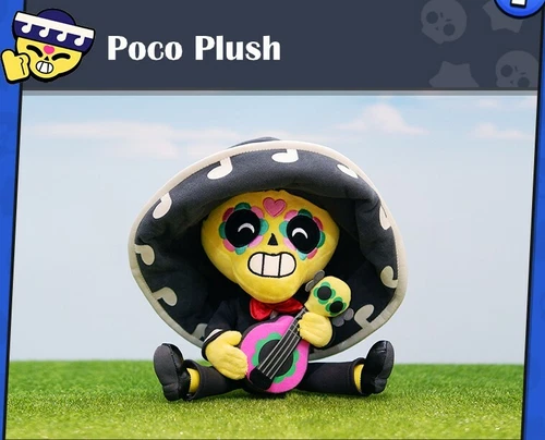 New Supercell Brawl Stars Poco Limited Plush Collectable Xmas Gift -