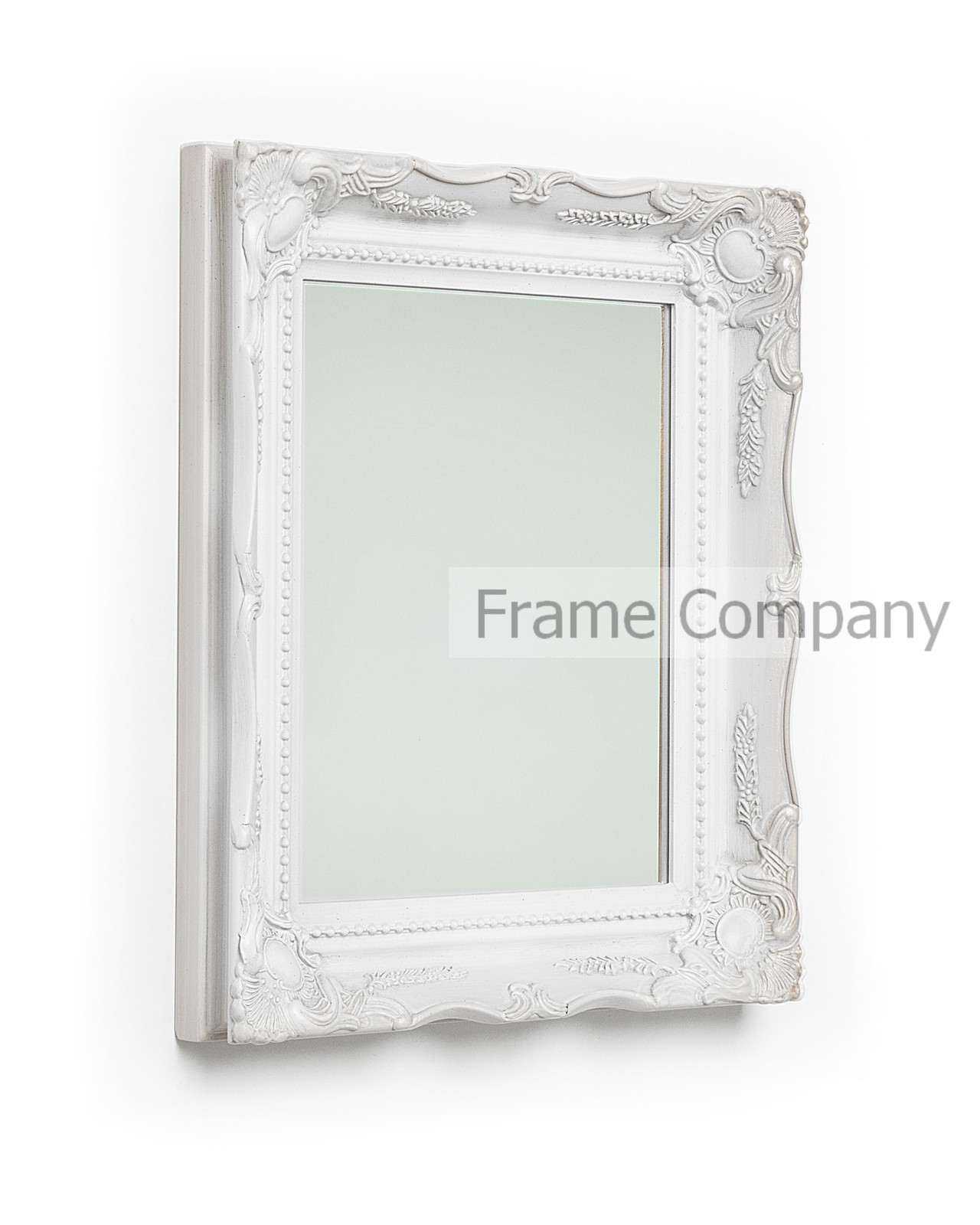 Baroque Swept Ornate Mirror Langley Wooden Classic Vintage Picture