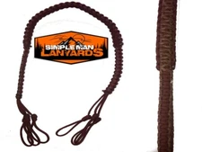  Paracord Game Tote/ Duck tote  Carrier Strap Brown & Copperhead