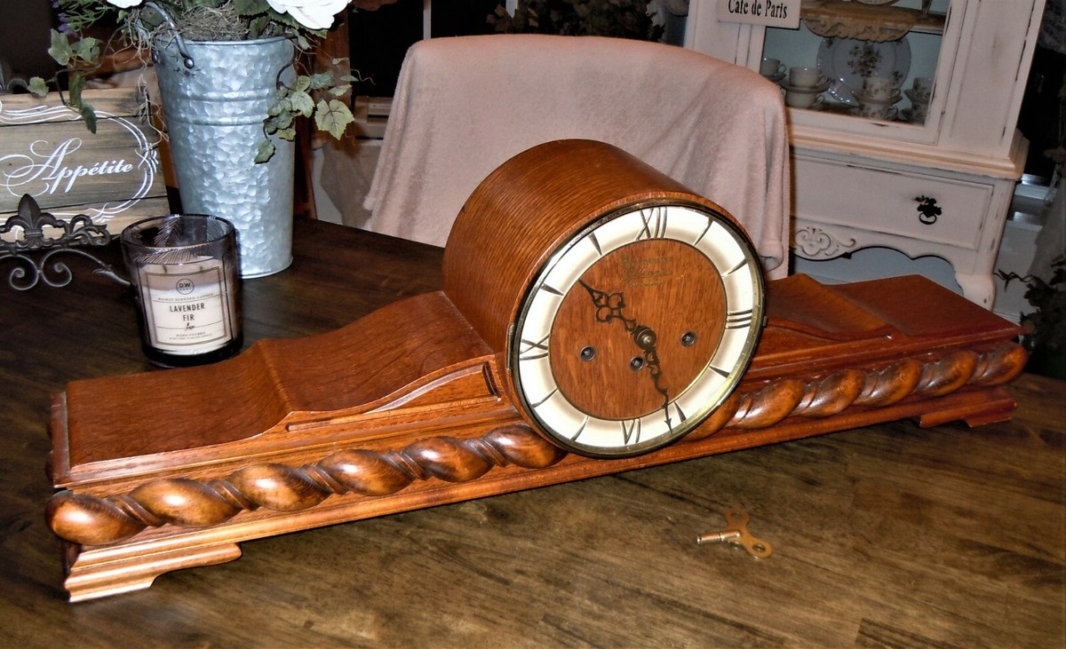 BELCANTO Schwebegang Mantel Clock WESTMINSTER Chime 32